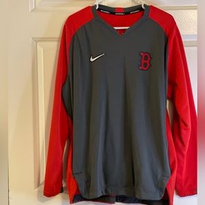Mens Nike Baseball Boston Red Sox long sleeve sweater